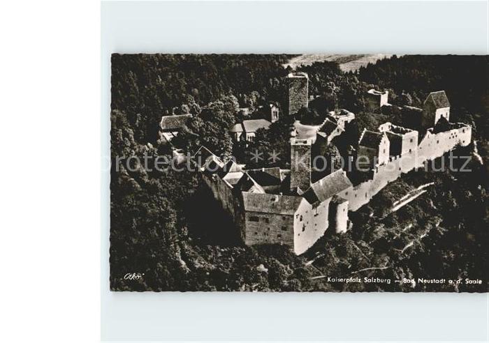 Bad Neustadt Kaiserpflalz Salzburg Fliegeraufnahme