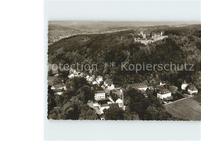 Bad Neustadt Kurviertel Neuhaus und Salzburg Fliegeraufnahme