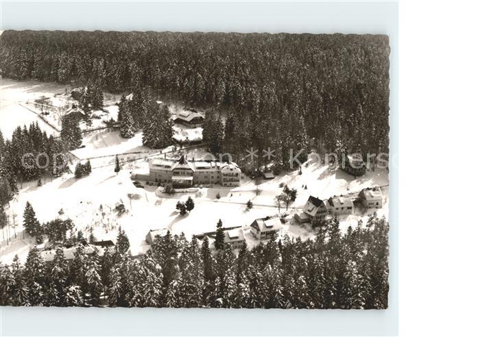 FREUDENSTADT BW Fliegeraufnahme Sanatorium Hohenfreudenstadt