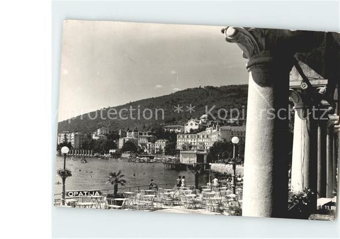 Opatija Abbazia Restaurant Terrasse