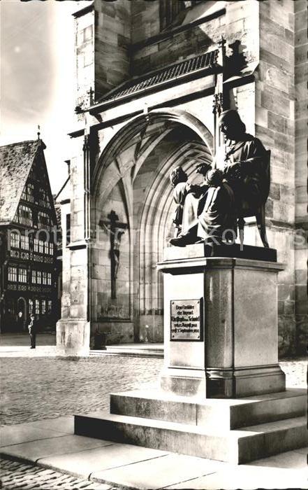 Dinkelsbuehl Christoph von Schmid Denkmal