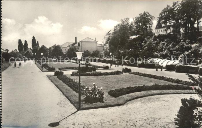 Heringsdorf Ostseebad Usedom Parkanlagen Strand