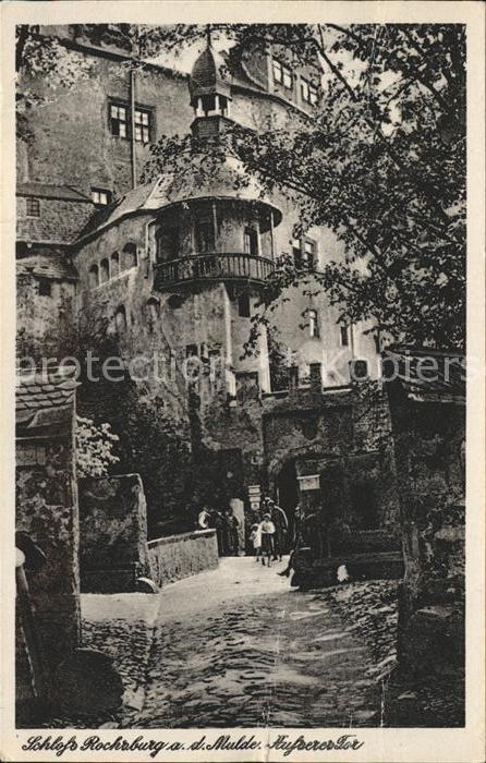 Rochsburg Schloss Rochsburg an der Mulde Tor