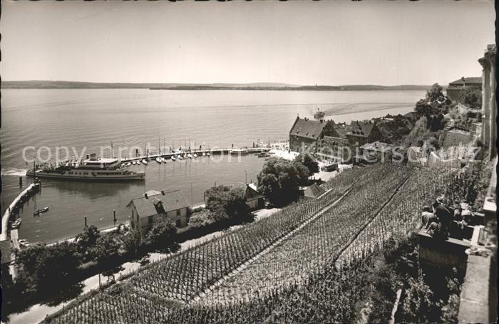 Meersburg Bodensee Hafen Faehre
