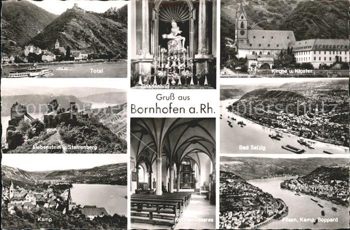 Kamp-Bornhofen Bad Salzig Gnadebild Kirche Kloster Liebenstein