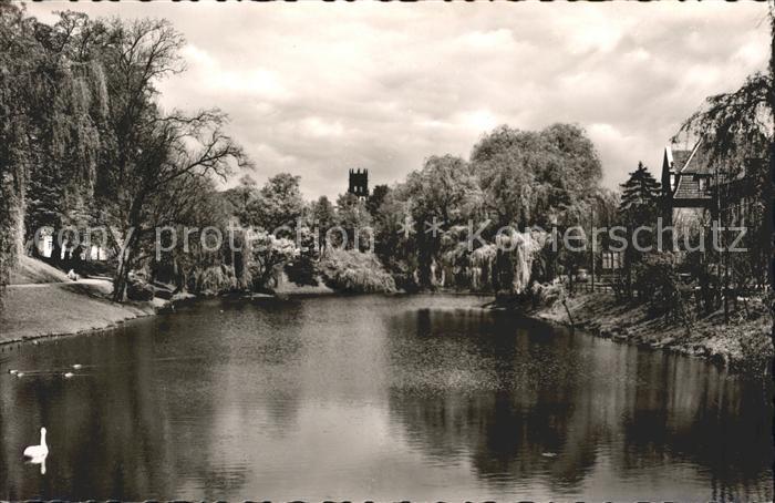 Muenster Westfalen Schwanenteich
