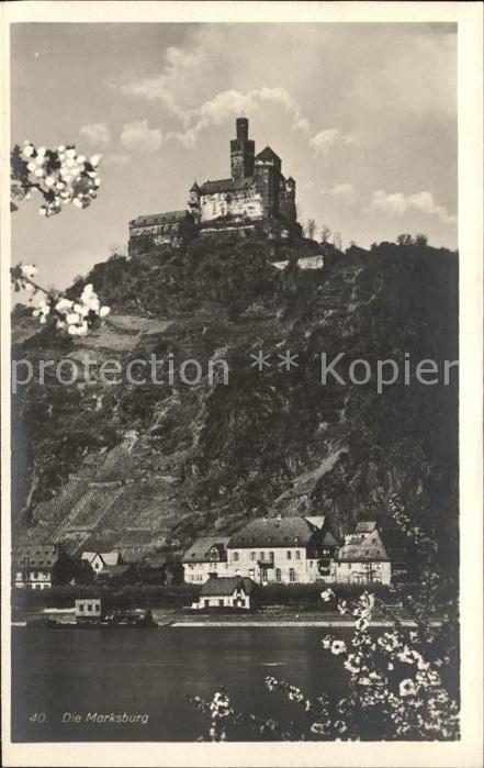 Braubach Rhein Marksburg