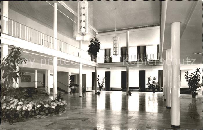 Bad Salzuflen Foyer der Konzerthalle