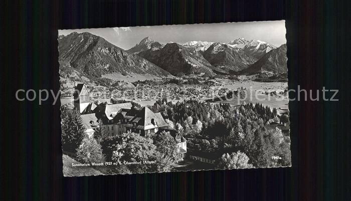 Oberstdorf Sanatorium Wasach