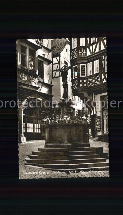 Kues St Michael Brunnen