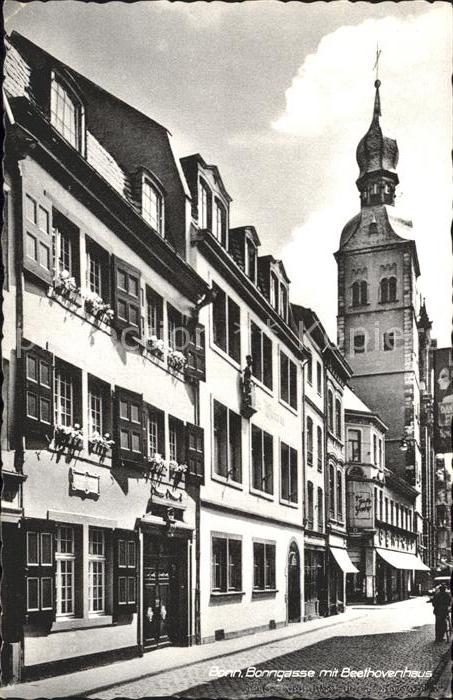 Bonn Rhein Bonngasse Beethovenhaus