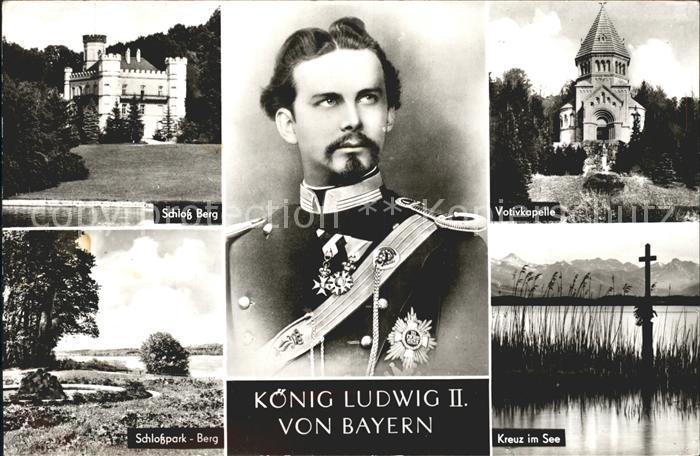 Starnberg Starnbergersee Bayern Koenig Ludwig II von Bayern Votivkapelle Kreuz i