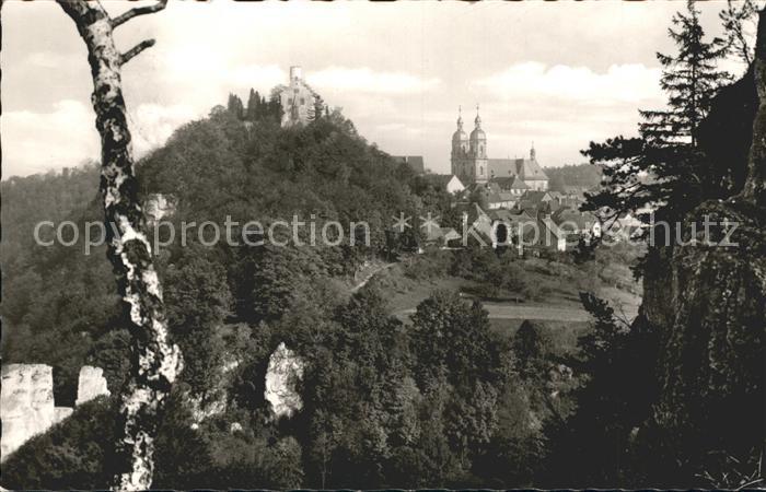 Goessweinstein Burg Teilansicht