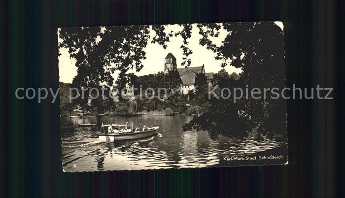 Karl-Marx-Stadt CHEMNITZ Schlossteich