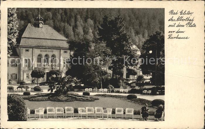 Bad Elster Albertbad Platz Kurhause