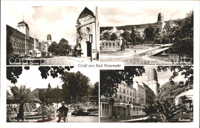 Bad Neuenahr-Ahrweiler Kurgartenbruecke Kurhotel Kurgarten Casino