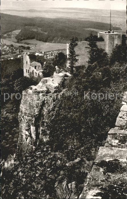 BADEN-BADEN BW Blick vom Alten Schloss Hohenbaden