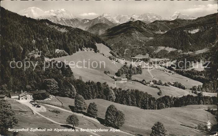 Ramsau Berchtesgaden Berggasthof Zipfhaeusl Alpenstrasse