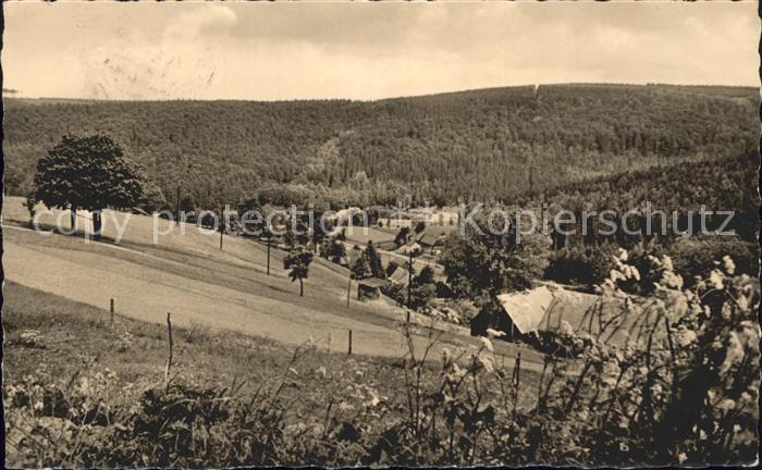 Holzhau Rechenberg-Bienenmuehle Ortsansicht