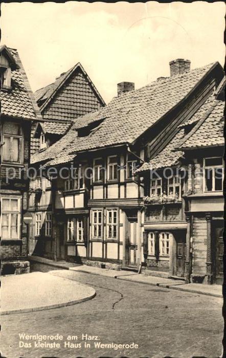 Wernigerode Harz Kleinste Haus