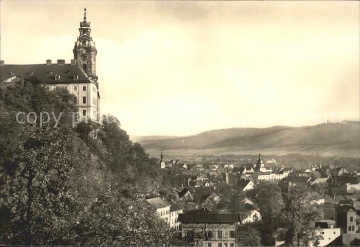 Rudolstadt Heidecksburg Blick auf die Stadt