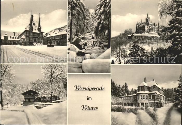 Wernigerode Harz Teilansichten