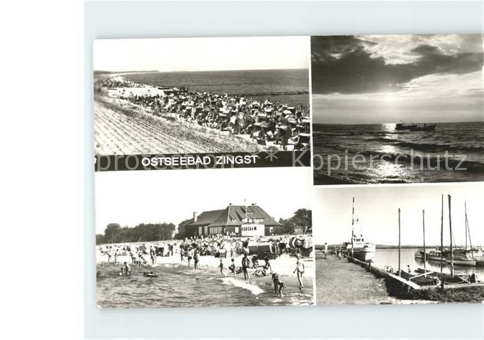 Zingst Ostseebad HO Gaststaette Kurhaus Am Hafen