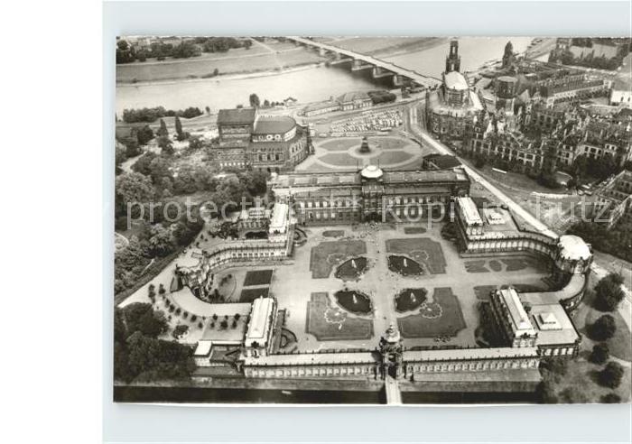 DRESDEN Elbe Fliegeraufnahme