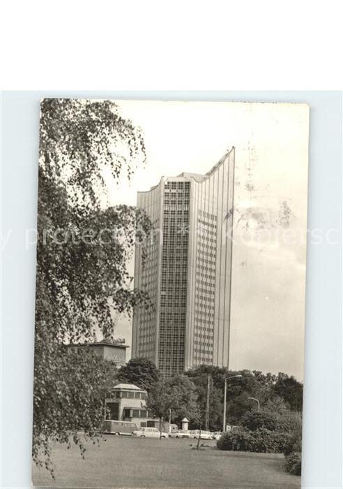 LEIPZIG Sachsen Hochhaus Karl Marx Universitaet