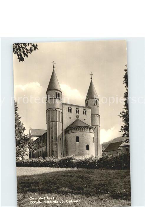 Gernrode Harz Stiftskirche St Cyriakus