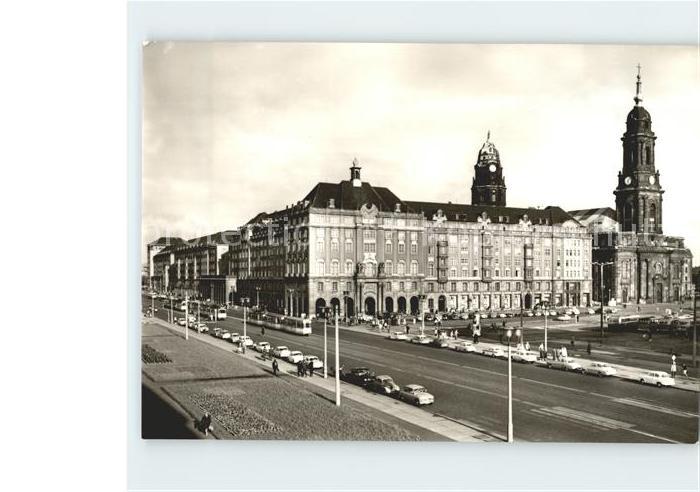 DRESDEN Elbe Thaelmannstrasse