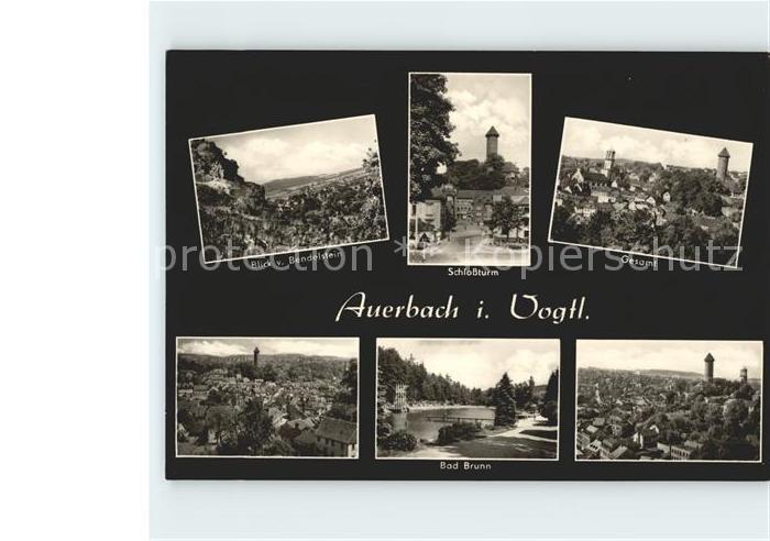 Auerbach Vogtland Bendelstein Schlossturm Bad Brunn