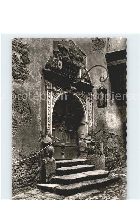 Rothenburg Tauber Rathausportal