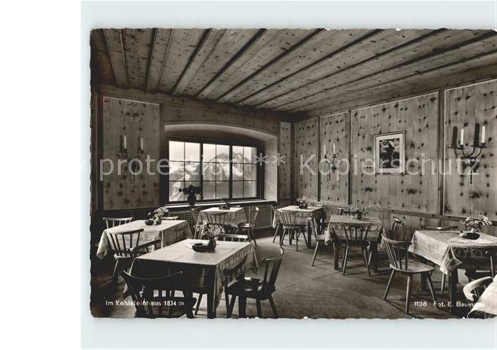 Kehlsteinhaus Speisesaal