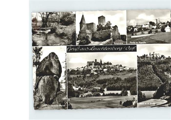 Leuchtenberg Kapelle Lerautal Teufelsbutterfass Burgruine