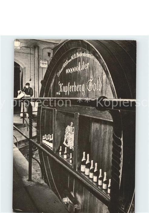 Mainz Rhein Riesenfass Sektkelterei Kupferberg Gold