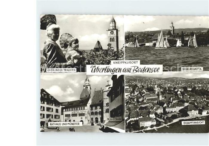 ueberlingen Bodensee Trachten Segelregatta Rathaus Muenster