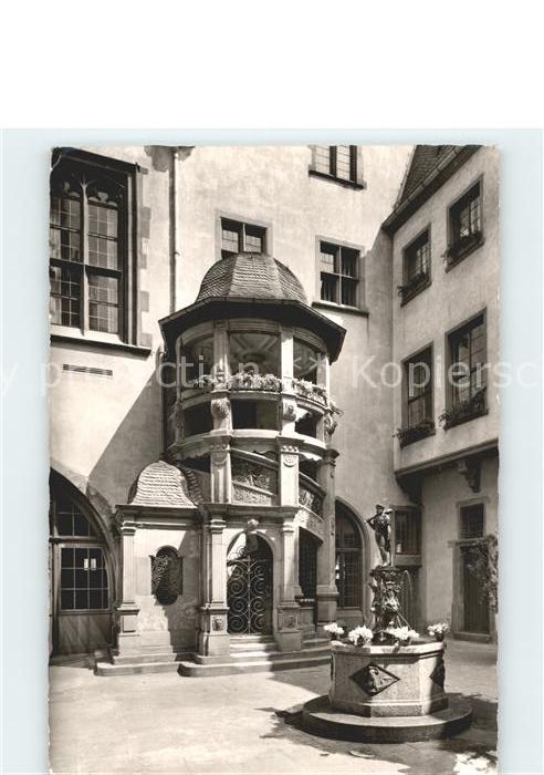 Frankfurt Main Wendeltreppe Roemerhoefchen