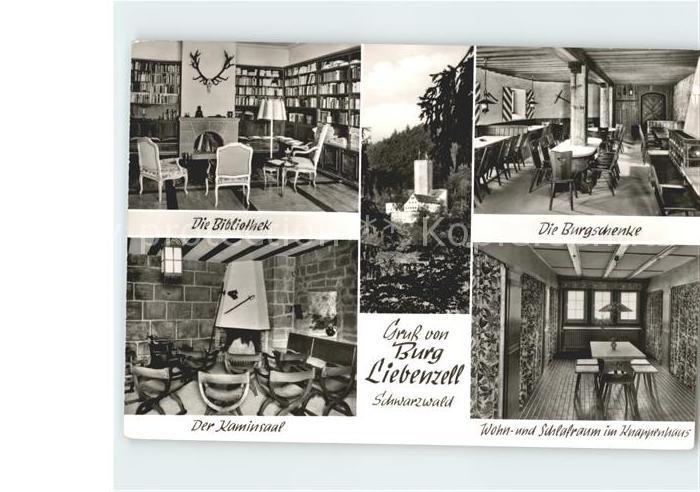 Bad Liebenzell Burg Bibliothek Burgschenke Wohn Schlafraum Knappenhaus Kaminsaal