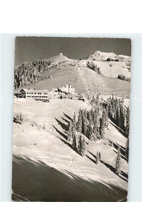 Rottach-Egern Wallbergbahn Wallberghaus Sessellift Wallbergkapelle Berghotel Wal