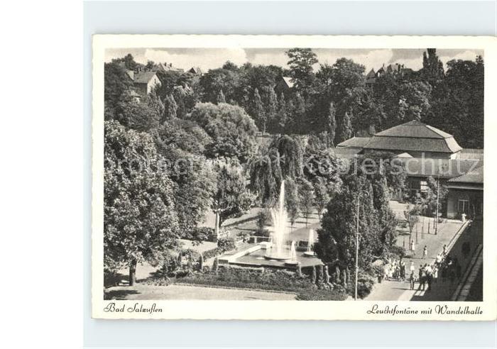 Bad Salzuflen Leuchtfontaene Wandelhalle