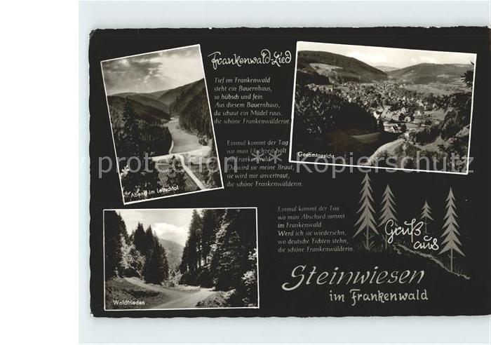 Steinwiesen Leitschtal Waldfrieden