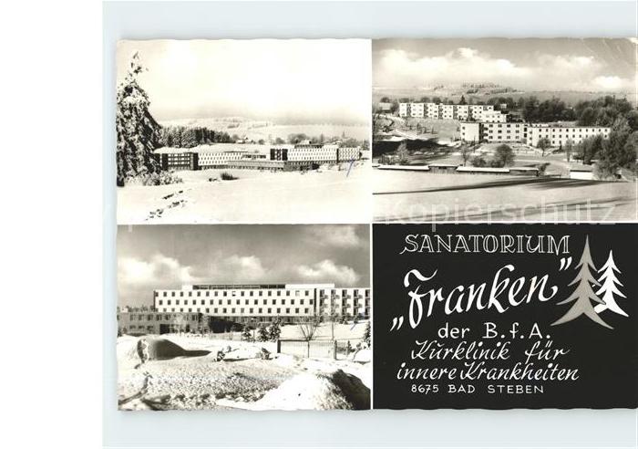 Bad Steben Sanatorium Franken