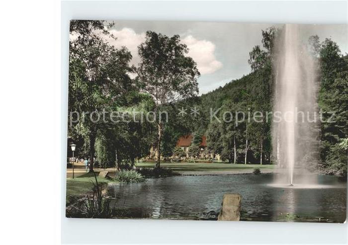 Bad Liebenzell Kurgarten Springbrunnen