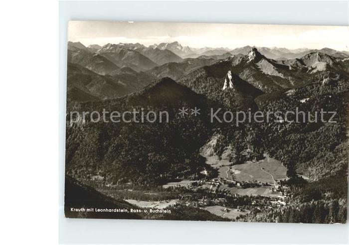 Kreuth Tegernsee Leonhardstein Ross- Buchstein
