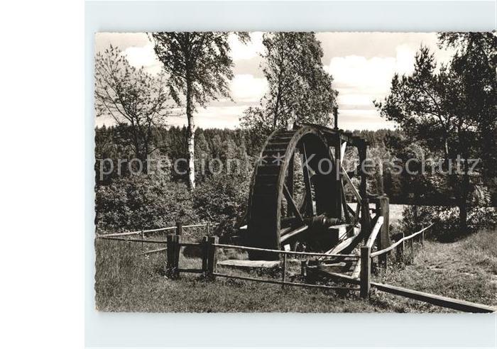 Bad Salzhausen Wasserrad