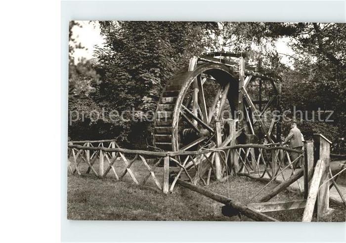 Bad Salzhausen Wasserrad