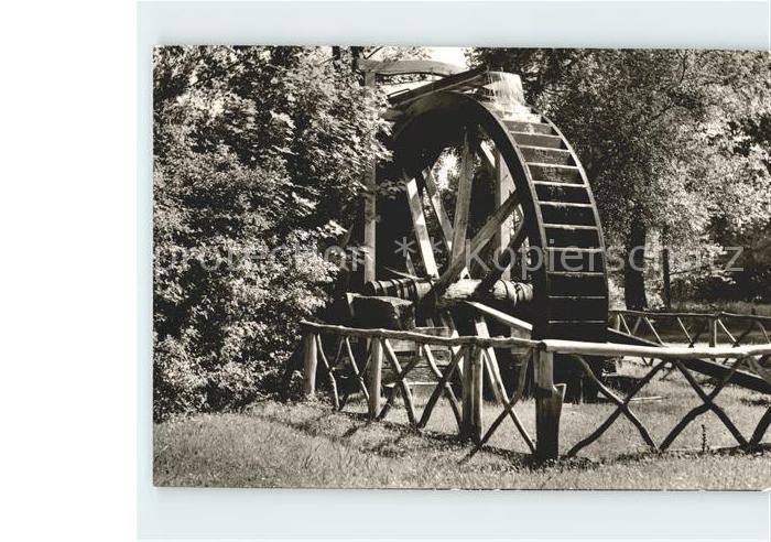 Bad Salzhausen Wasserrad