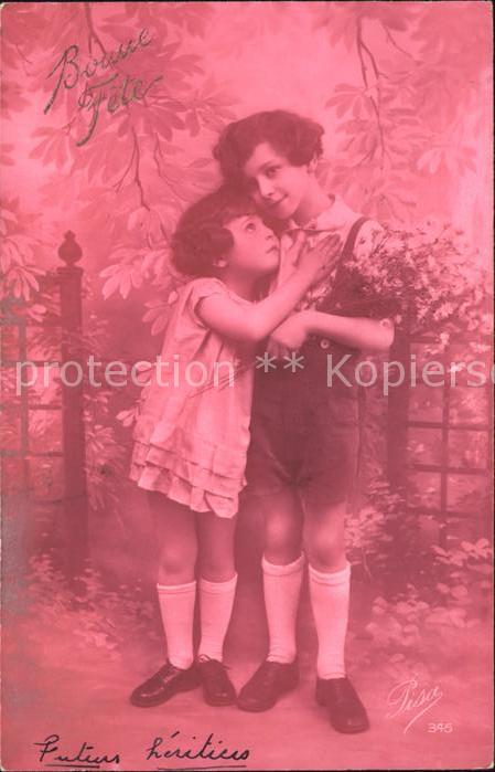 Kinder Child Enfants Foto-Pisa-Nr. 345 Glueckwunsch