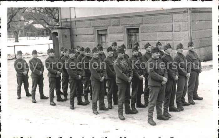 Militaria Schweiz Soldaten